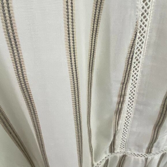 Fever Boho Striped Blouse Size XXL - Picture 4 of 5